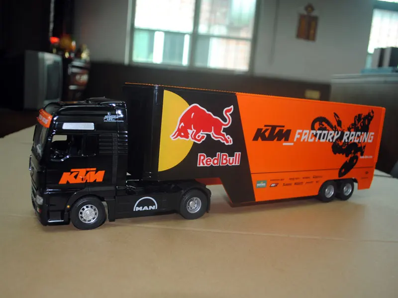 KTM FACTORY RACING TRUCK MODEL 1:32 SCALE KTM LOGO TOY TRUCK #3PW1574300 $59.99